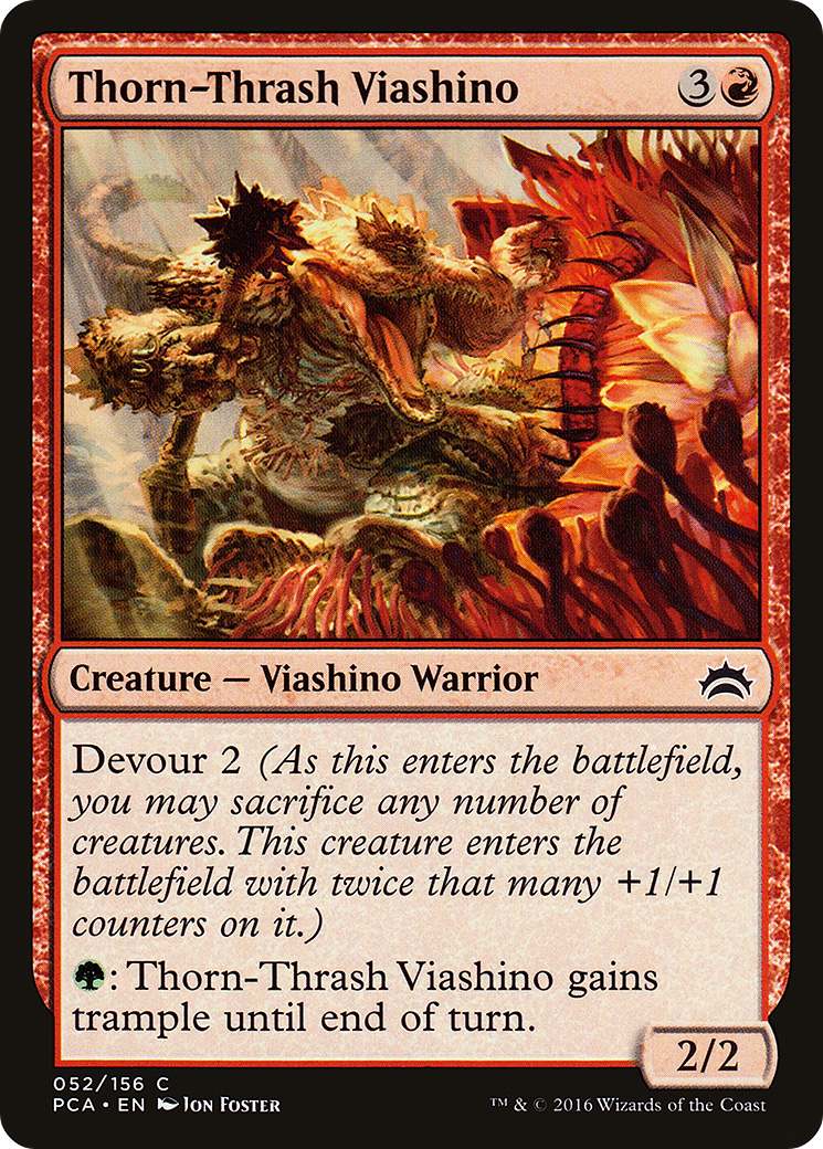 Thorn-Thrash Viashino Card Image