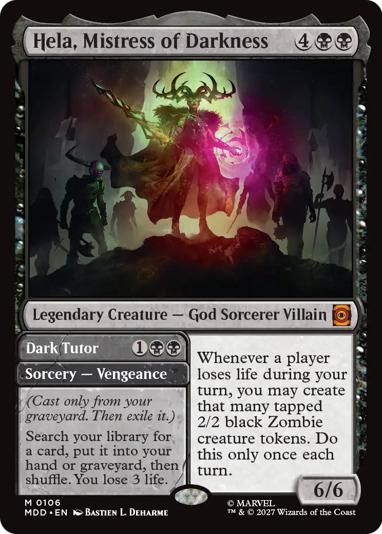 Dark Tutor Magic: The Gathering card