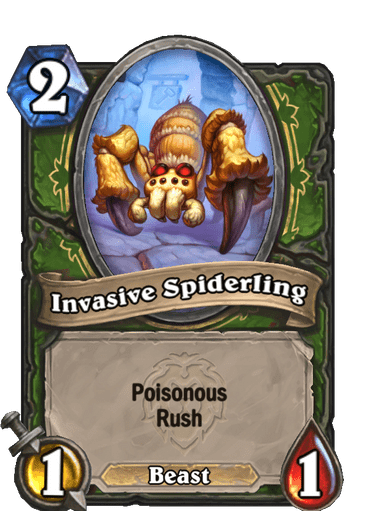 Invasive Spiderling Card Image