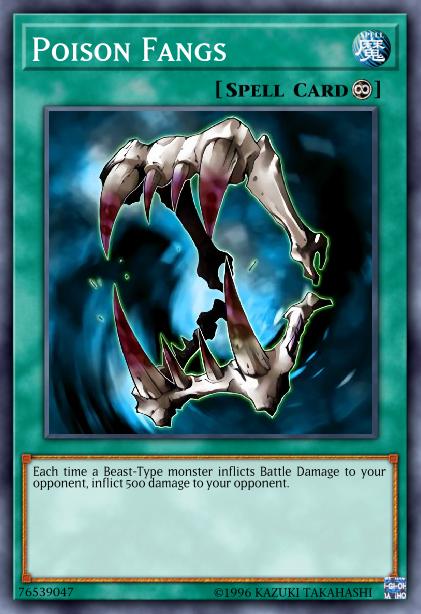 Poison Fangs Card Image