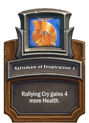 Talisman of Inspiration 3 Card Image