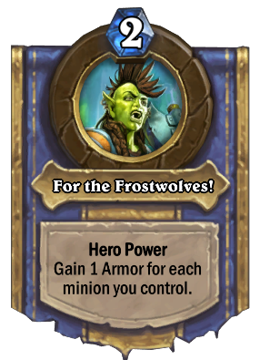 For the Frostwolves! Card Image