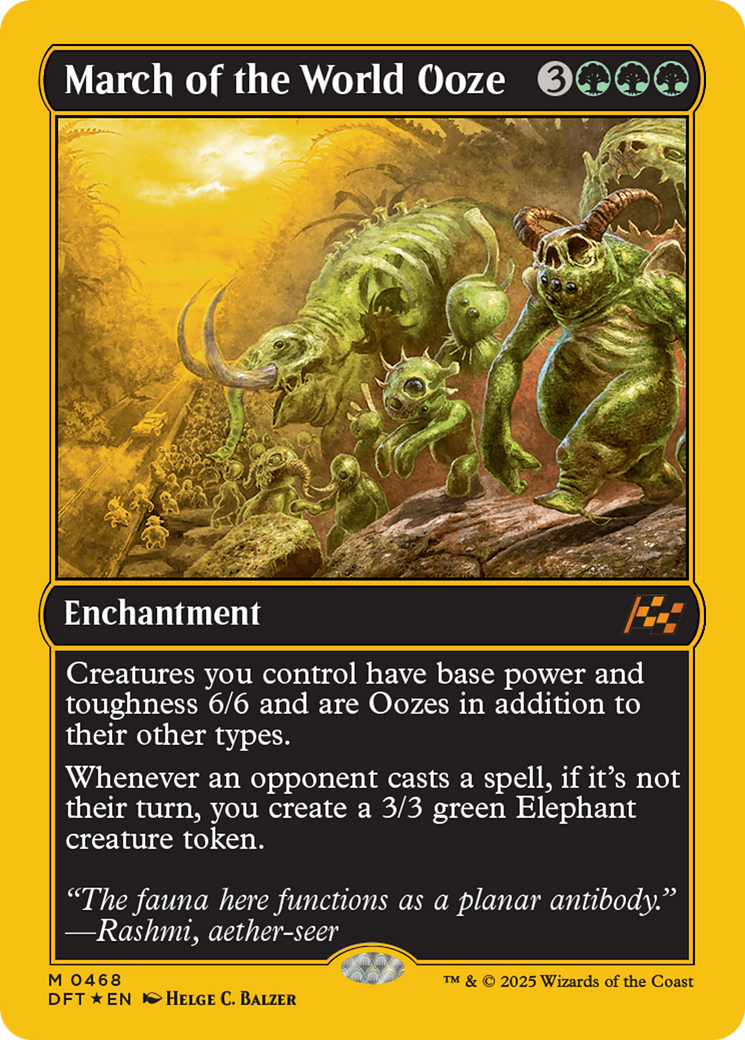 March of the World Ooze Card Image