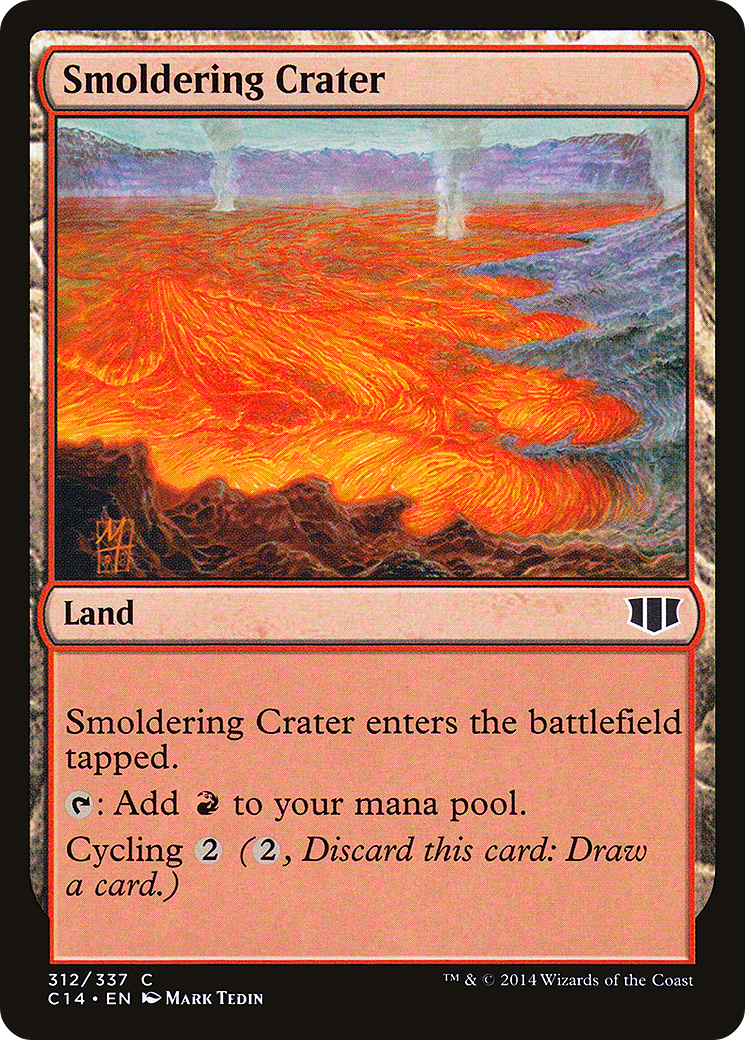 Smoldering Crater Card Image