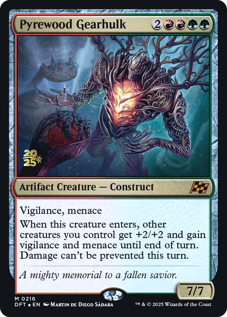 Pyrewood Gearhulk Card Image