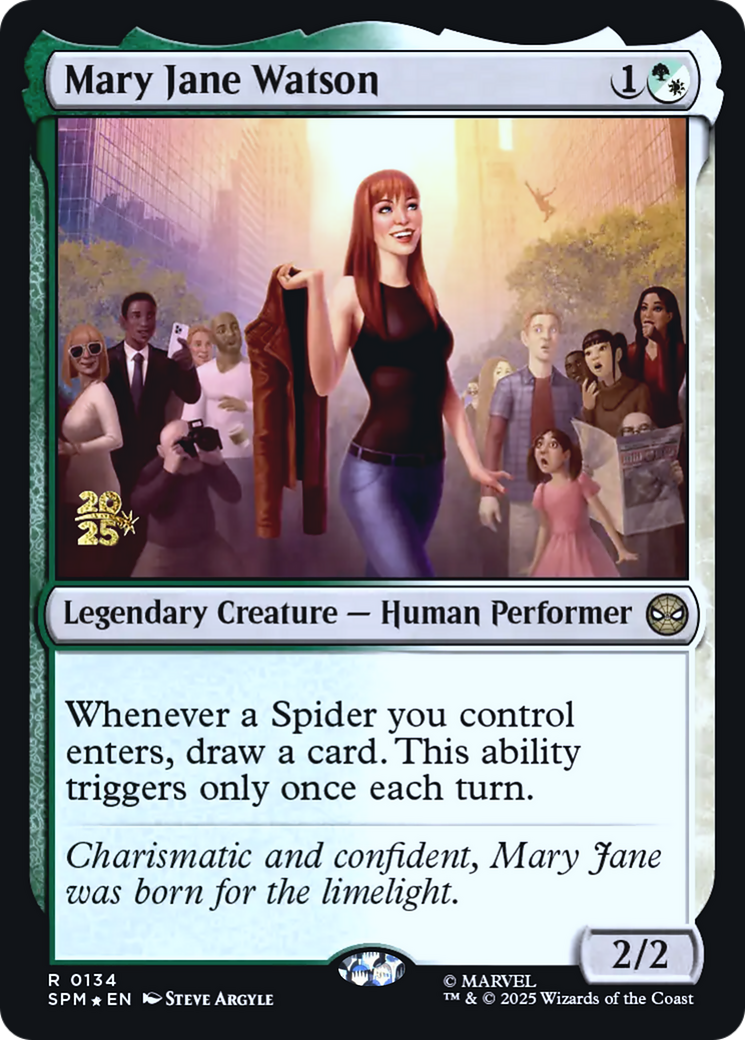 Mary Jane Watson Card Image