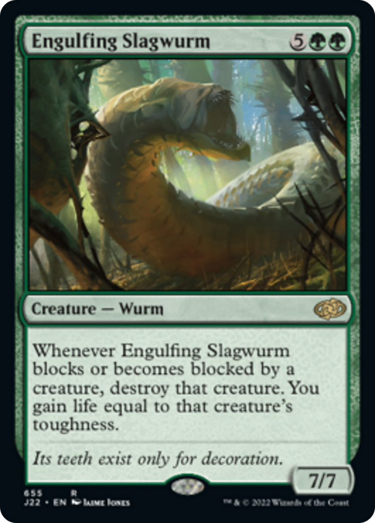 Engulfing Slagwurm Card Image