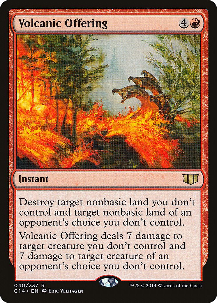 Volcanic Offering Card Image