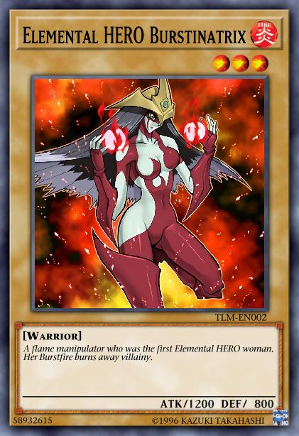 Elemental HERO Burstinatrix Card Image