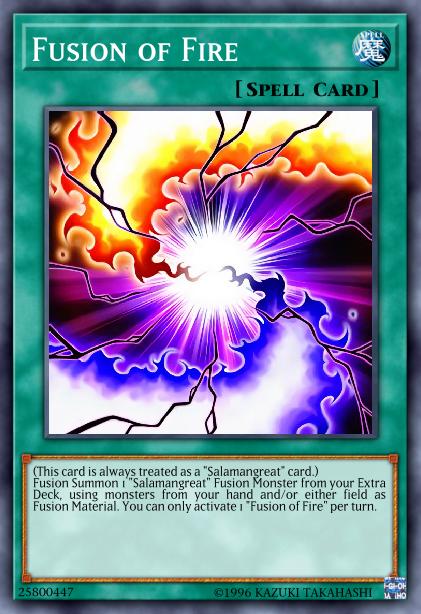 Fusion of Fire Card Image