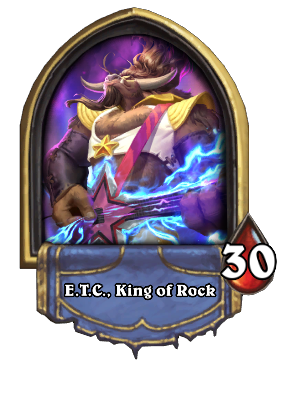 E.T.C., King of Rock Card Image