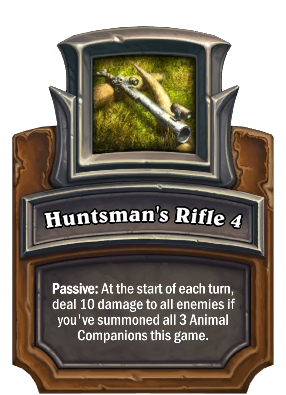 Huntsman's Rifle {0} Card Image
