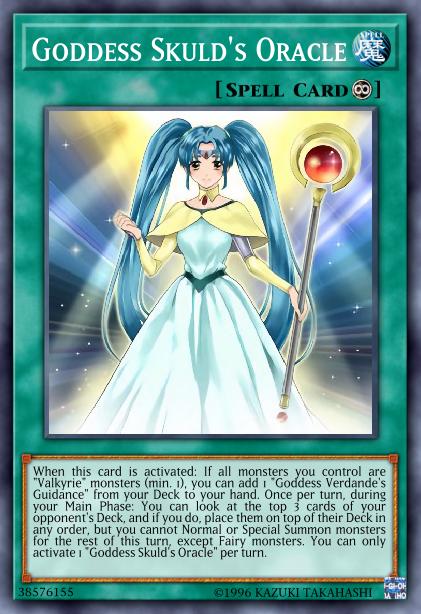 Goddess Skuld's Oracle Card Image