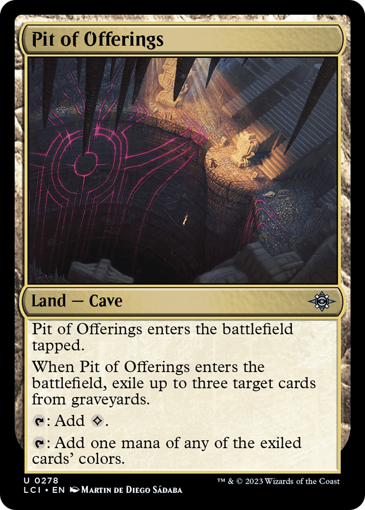 Pit of Offerings Card Image