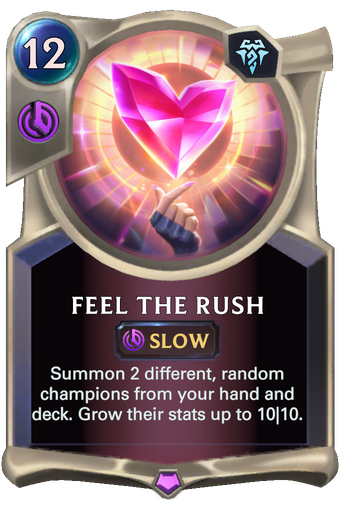 Feel The Rush Card Image