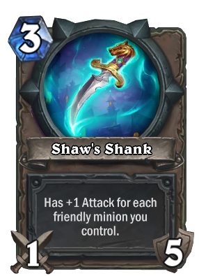 Shaw's Shank Card Image