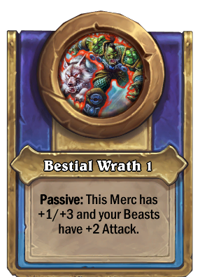 Bestial Wrath {0} Card Image