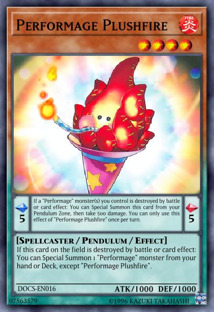 Performage Plushfire Card Image