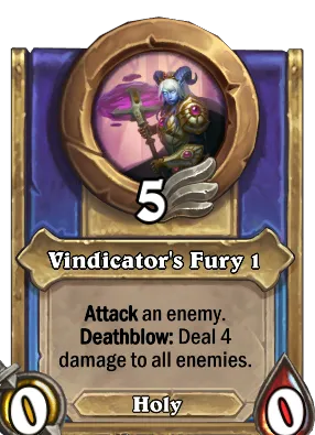 Vindicator's Fury 1 Card Image