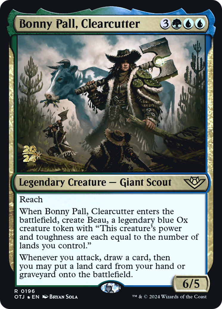 Bonny Pall, Clearcutter Card Image