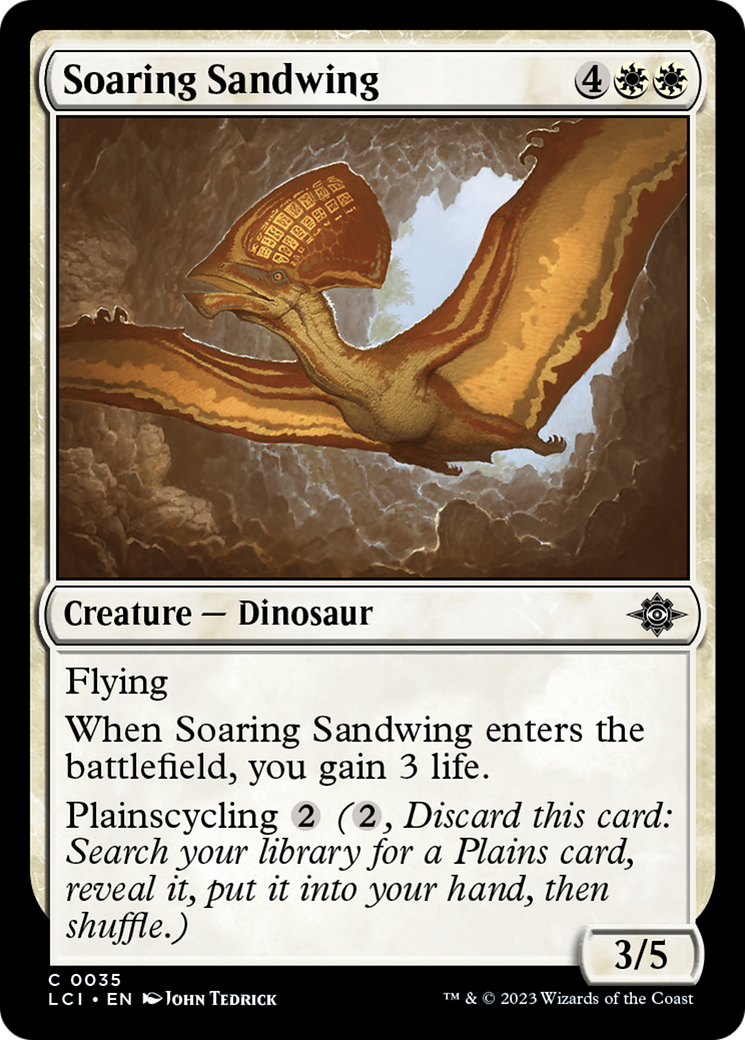 Soaring Sandwing Card Image