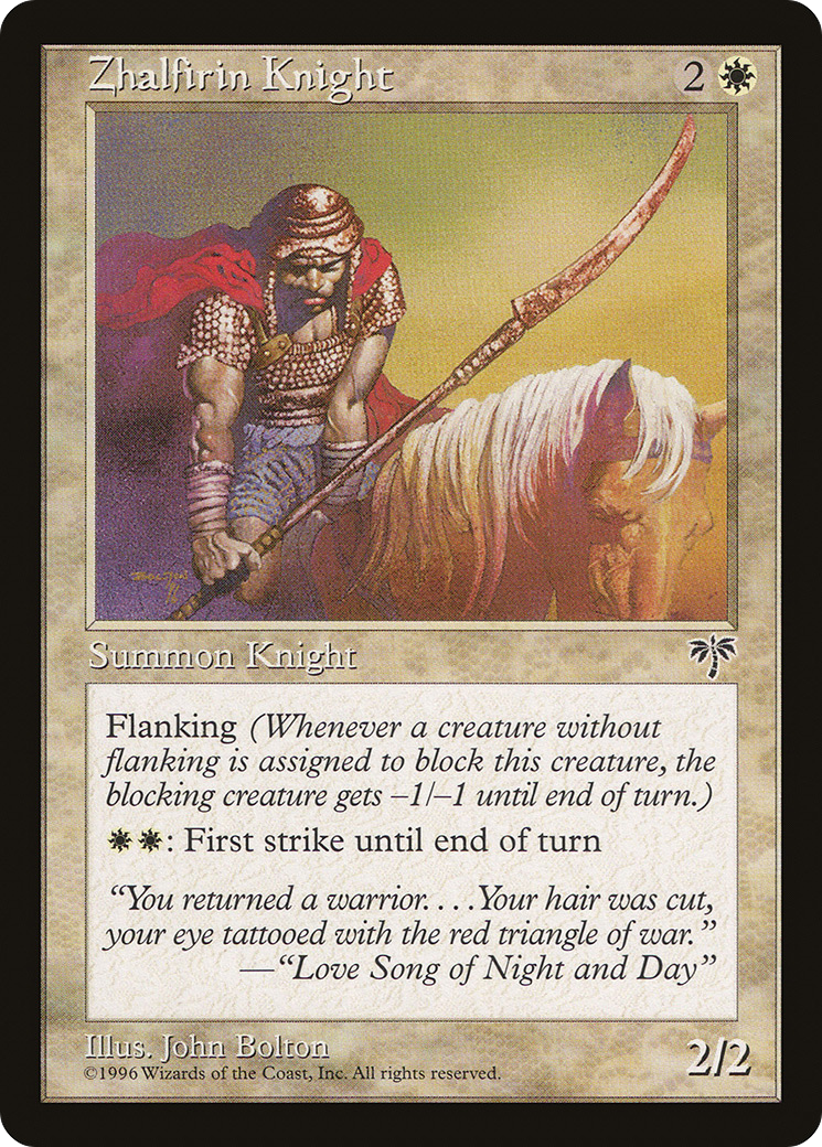 Zhalfirin Knight Card Image