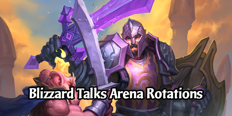 Hearthstone's Arena May See Set Rotations Return in December 2020
