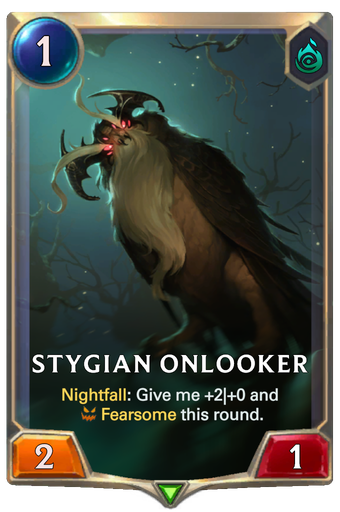 Stygian Onlooker Card Image