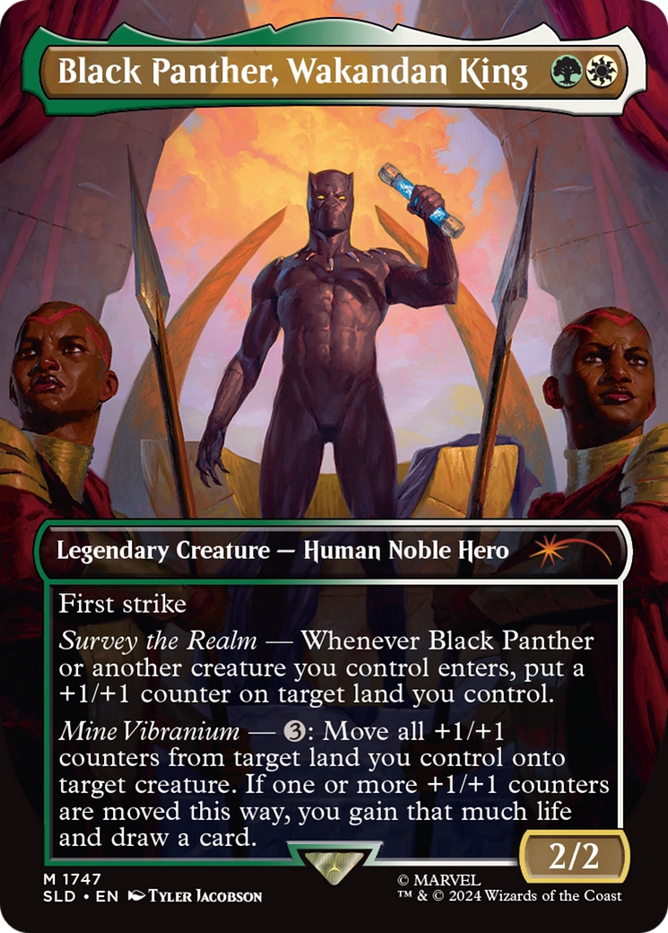 Black Panther, Wakandan King Card Image