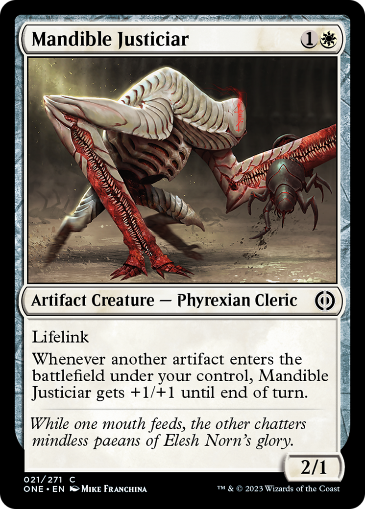 Mandible Justiciar Card Image