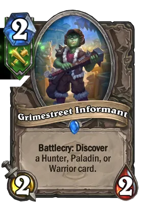 Grimestreet Informant Card Image