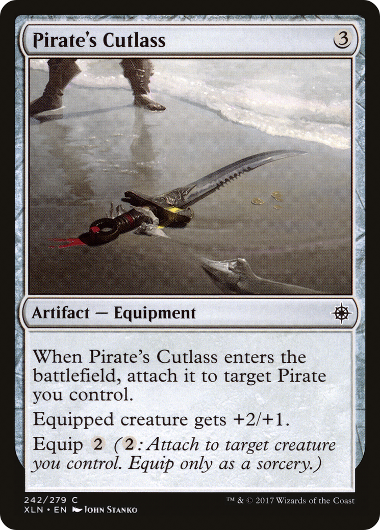 Pirate's Cutlass Card Image