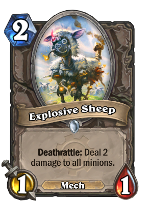 Explosive Sheep Card Image