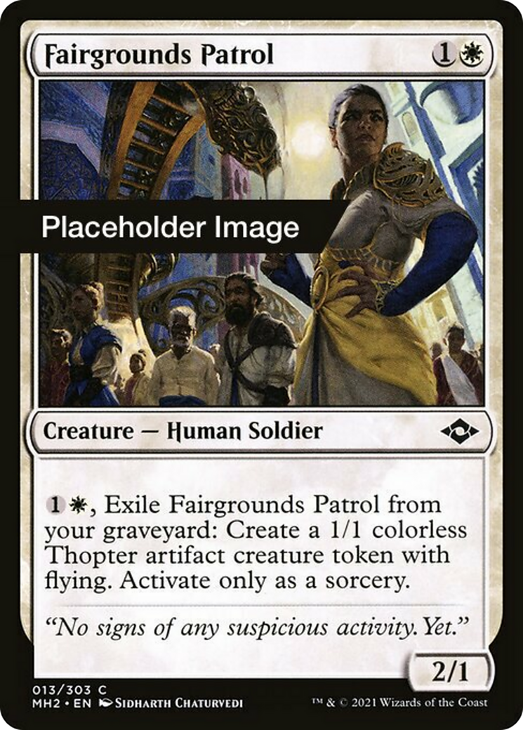 Fairgrounds Patrol Card Image