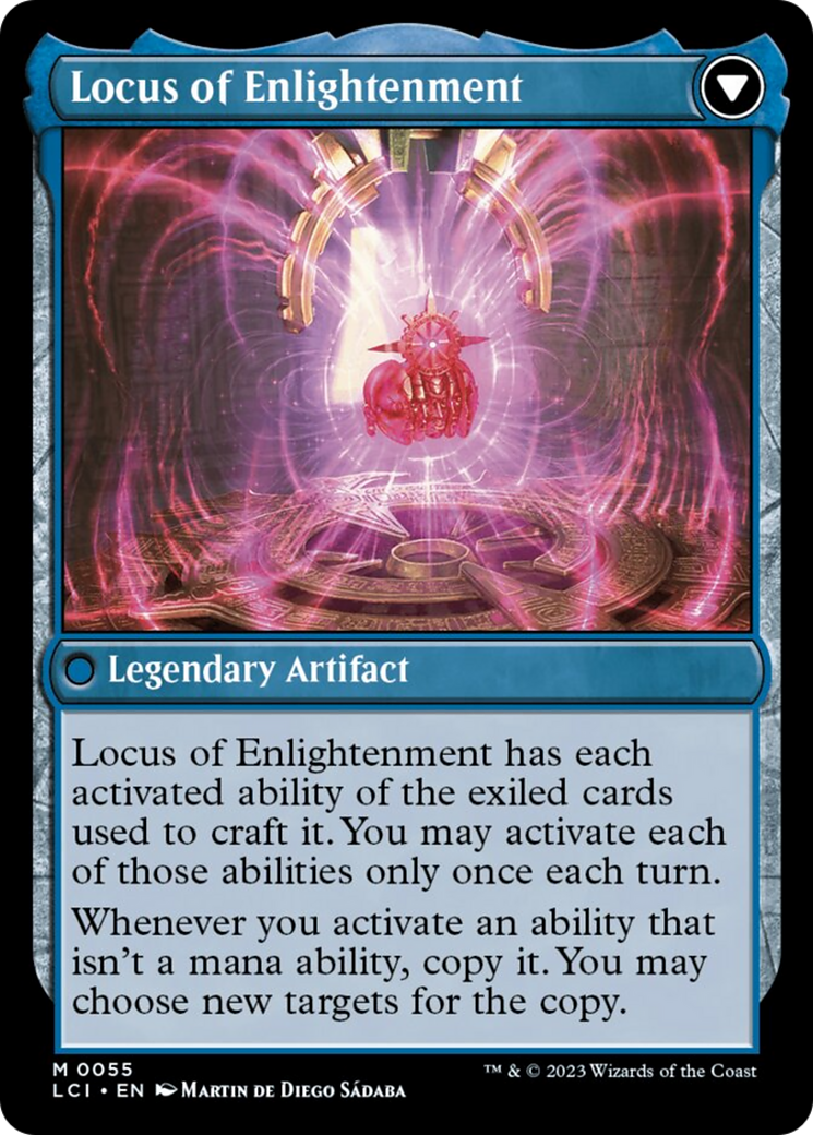 The Enigma Jewel // Locus of Enlightenment Card Image