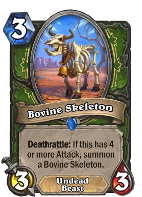 Bovine Skeleton Card Image