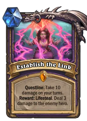 Establish the Link Card Image