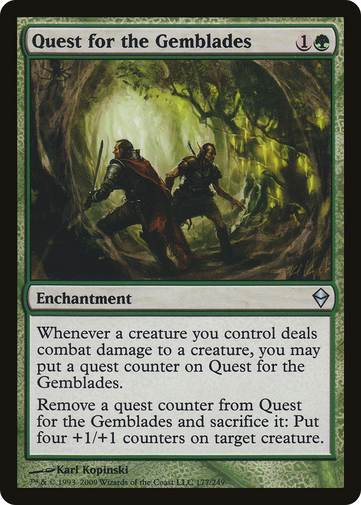 Quest for the Gemblades Card Image