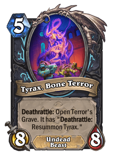 Tyrax, Bone Terror Card Image