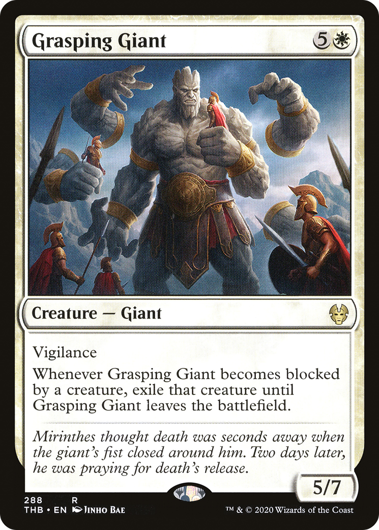 Grasping Giant Card Image