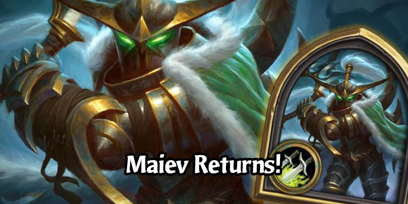 Maiev Shadowsong, The First Rogue Hero Skin, Returns to Hearthstone via the Shop for 1000 Gold