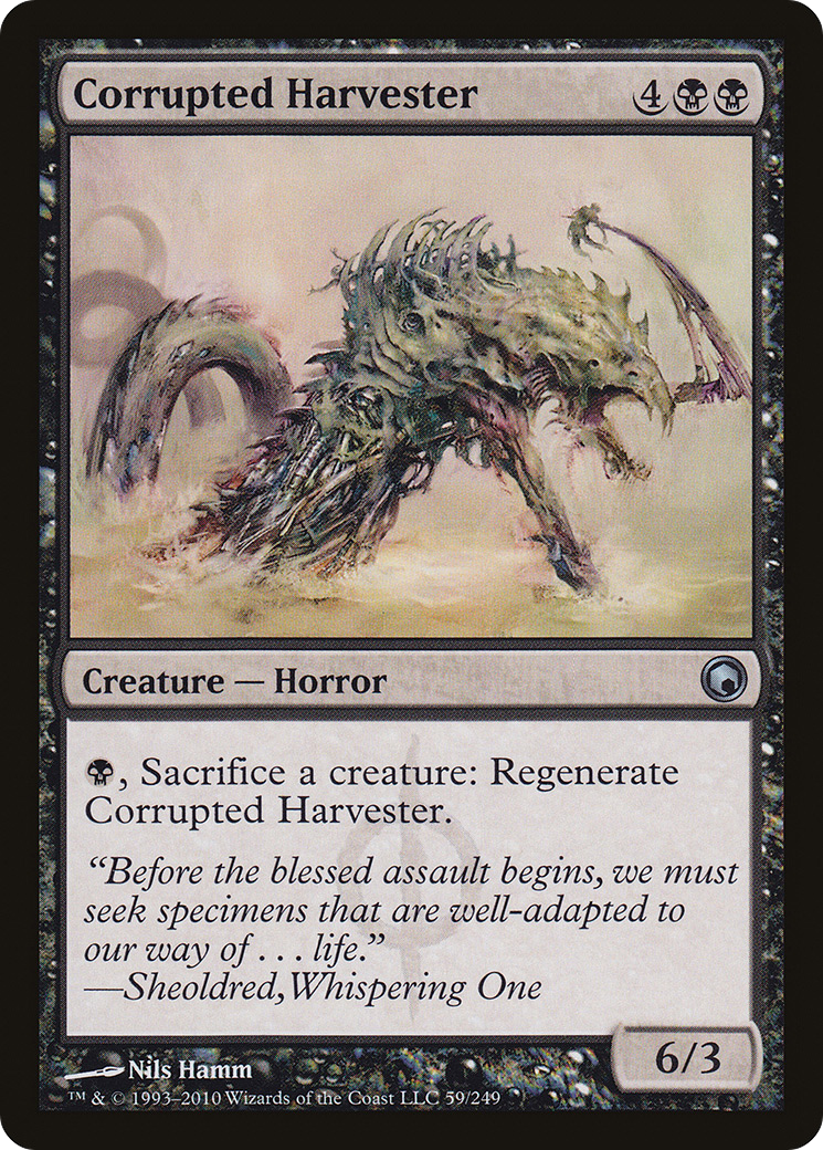 Corrupted Harvester Card Image