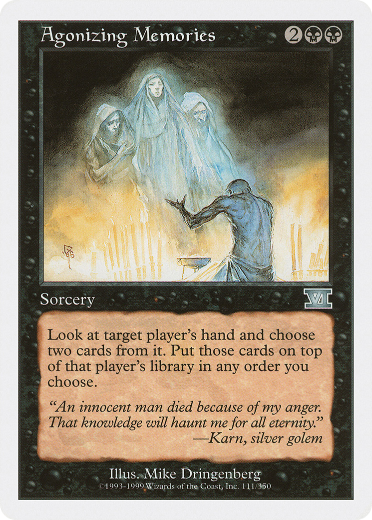 Agonizing Memories Card Image