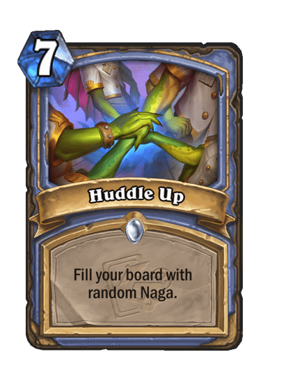 Huddle Up Card Image