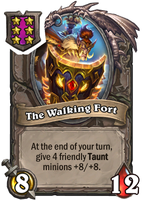 The Walking Fort Card Image
