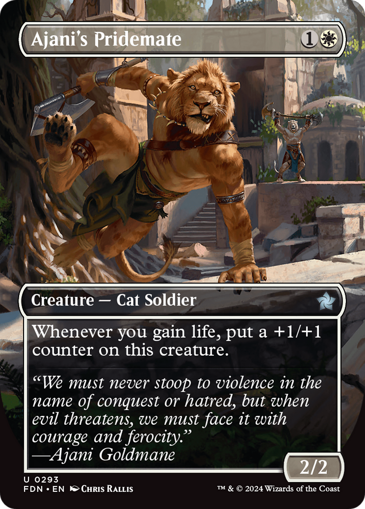 Ajani's Pridemate Card Image