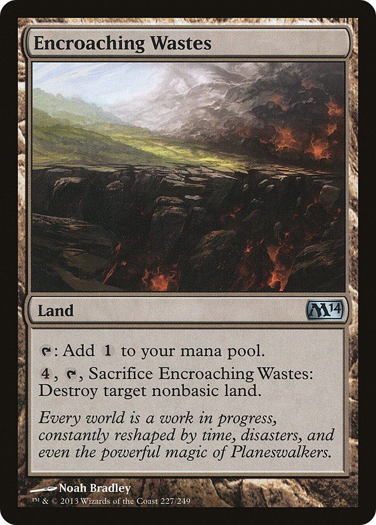 Encroaching Wastes Card Image