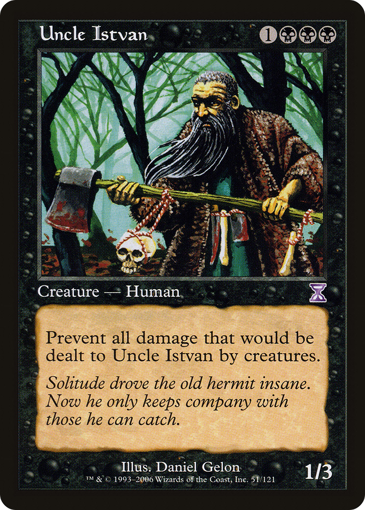 Uncle Istvan Card Image