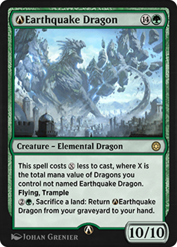 A-Earthquake Dragon Card Image