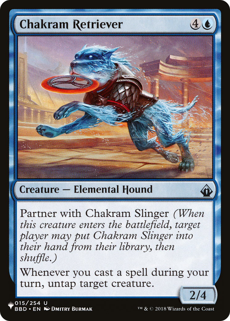 Chakram Retriever Card Image